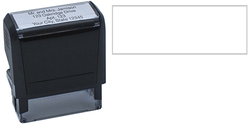 4 Line Custom Message Stamp
