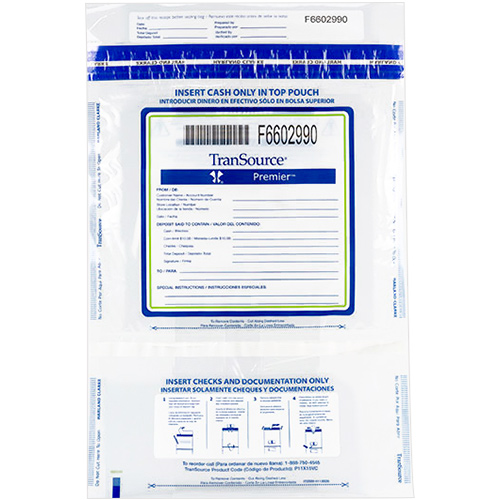Premier 11x15 Vertical Dual Pocket - Clear
