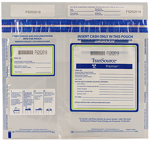 Premier 13.25x10 Horizontal Dual Pocket - Clear
